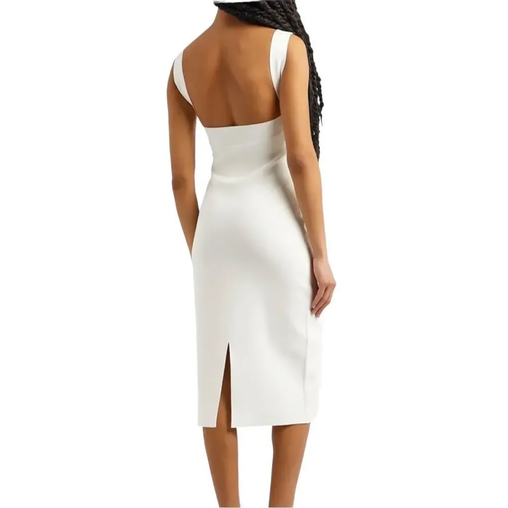 Victoria Beckham VB Body Midi Dress Size XS - Picture 2 of 15